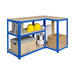 METAL SHELF KOVONA FUTUR 180X100X50 CM. - Стелажи<<<Стелажи<<<Мебели и