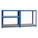 METAL SHELF KOVONA FUTUR PLUS 180X120X45 CM. - Стелажи<<<Стелажи<<<Мебели и