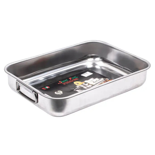METAL TRAY 35X26X7 CM HORECANO - Съдове за готвене<<<Домашни потреби<<<Кухня<<<Praktiker