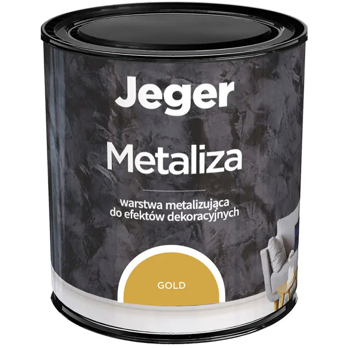 METALIZA GOLD METALLIC EFFECT 0.4 L JEGER - Декоративни покрития<<<Интериорни бои<<<Бои и