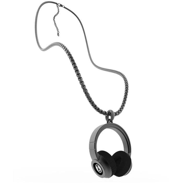 METALMORPHOSE ON-SHIRT HEADPHONE NECKLACE