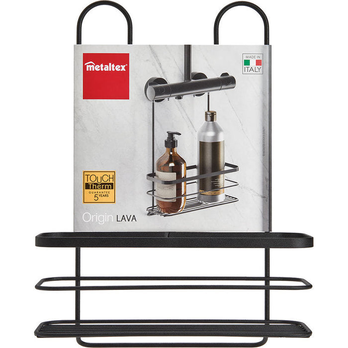 METALTEX ORIGIN LAVA BATHROOM SHELF - Етажерки<<<Аксесоари за баня<<<Баня<<<Praktiker&&&Етажерки<<<Аксесоари за