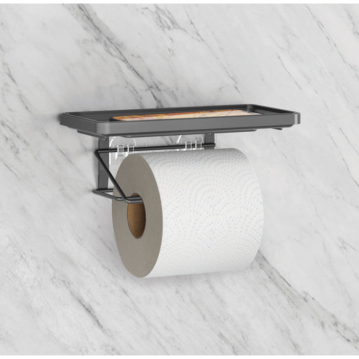METALTEX U-FIX LAVA TOILET PAPER HOLDER - Етажерки<<<Аксесоари за баня<<<Баня<<<Praktiker