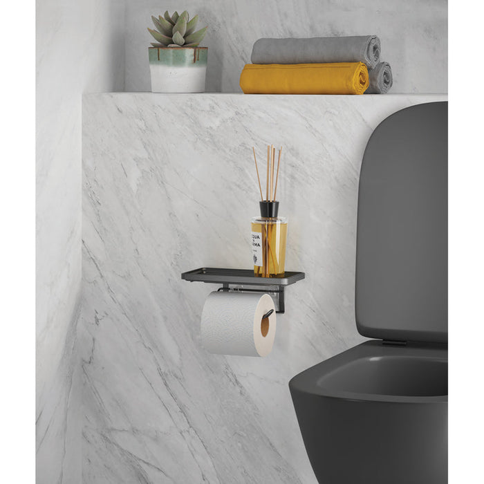 METALTEX U-FIX LAVA TOILET PAPER HOLDER - Етажерки<<<Аксесоари за баня<<<Баня<<<Praktiker
