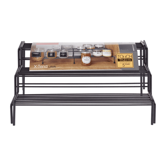3-TIER SHELF X-TEND METALTEX