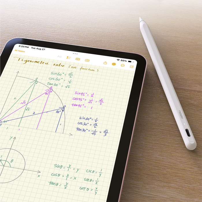 Metapen Pencil A8 for iPad - White