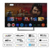METZ TV 50’’ 50MQF7500Z UHD QLED SMART TV 120Hz 4K Google TV 126.0cm - Телевизори<<<TV Видео и
