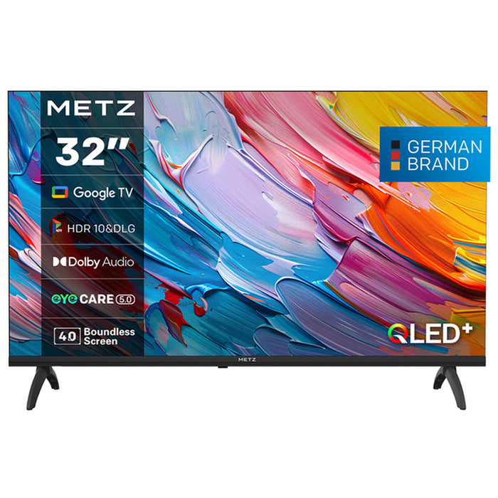 TV METZ 32MQF7000Z QLED SMART TV, GOOGLE TV, 32.0 ", 80.0 cm
