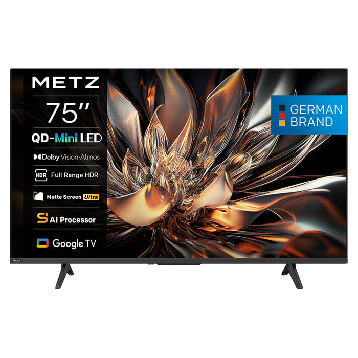 TV METZ 75MNH7000Z 4K ULTRA HD QD-Mini LED SMART TV, GOOGLE TV, 75.0 ", 189.0 cm
