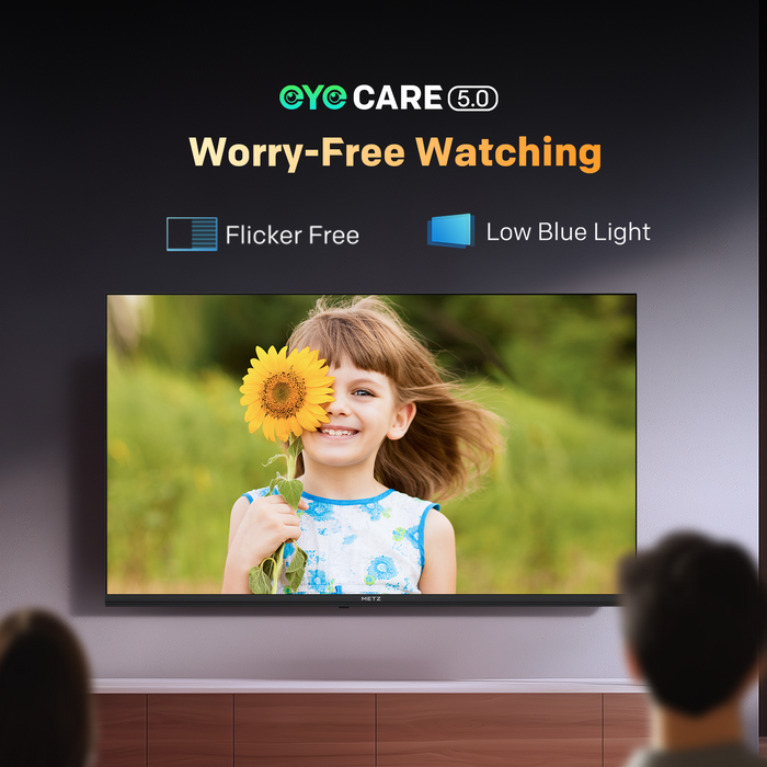 METZ TV 40" 40MQF7000, FHD QLED SMART TV, Google TV, Frameless