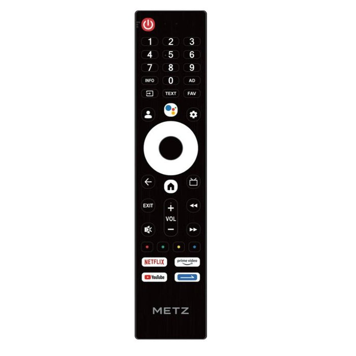 METZ TV 43" 43MUF7000Z UHD LED SMART TV, 4K, Google TV, Class F