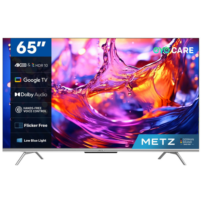 TV METZ 65MUD7000Z, 65" (164 cm), LED Smart TV, Google TV, UHD, Black