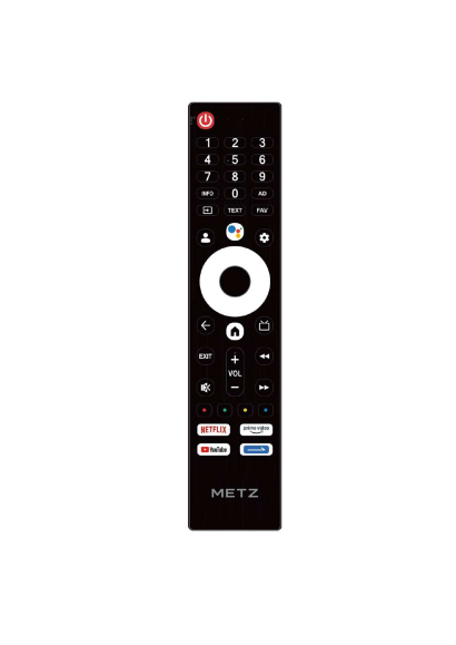 METZ TV 65" UHD LED SMART TV, 4K, Google TV, Frameless