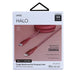 MFi Uniq Halo USB-C / Lightning 18W nylon coiled cable 1.2m - red - Cell phone cables<<<HurtelXML