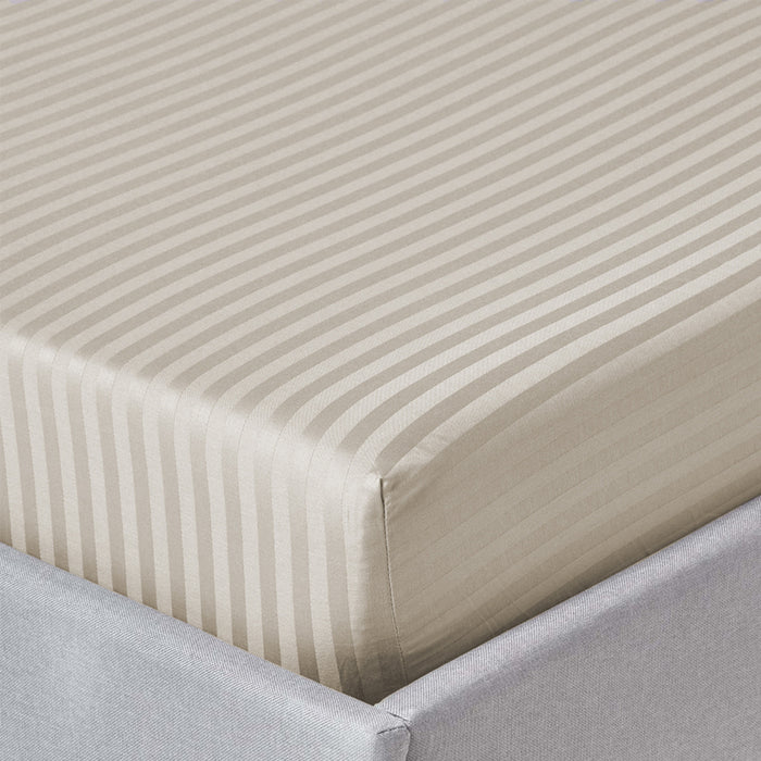 SHEET WITH ELASTIC 160X200 CM AND 2 COVERS 50X70 CM MIABELLA HOME BEIGE