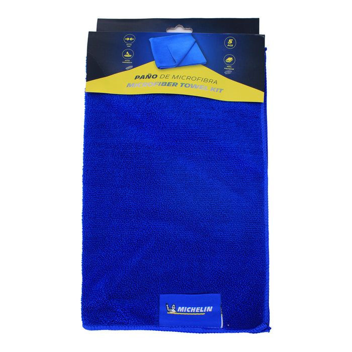 MICROFIBER TOWELS 40X40 CM SET OF 5 PIECES MICHELIN