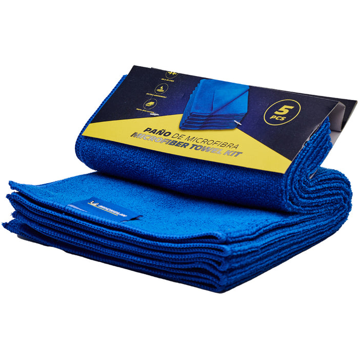 MICROFIBER TOWELS 40X40 CM SET OF 5 PIECES MICHELIN