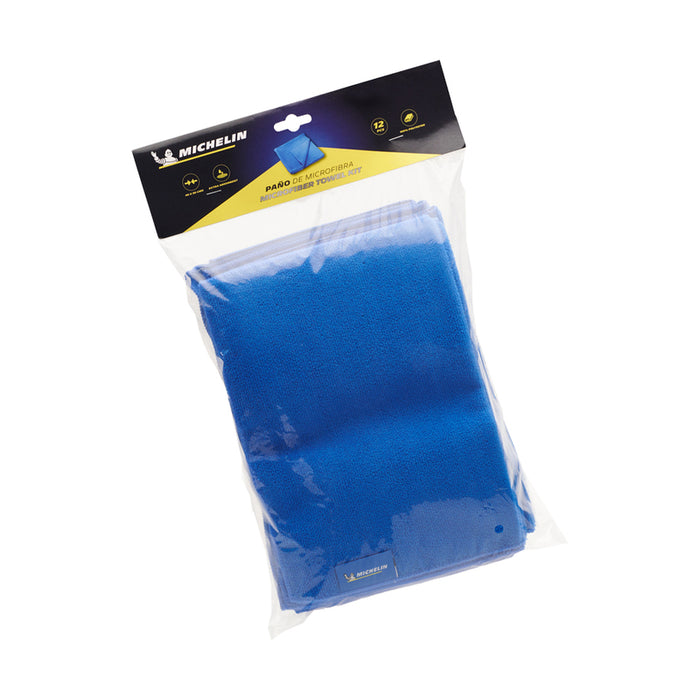 MICROFIBER TOWELS 40X30 CM SET OF 12 PIECES MICHELIN