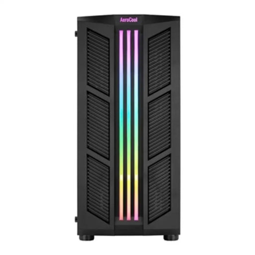 Micro ATX/ATX/ ITX Midtower Case Aerocool Prime Black RGB - Системни Единици<<<Компютър Мрежи и компоненти<<<Компютри|