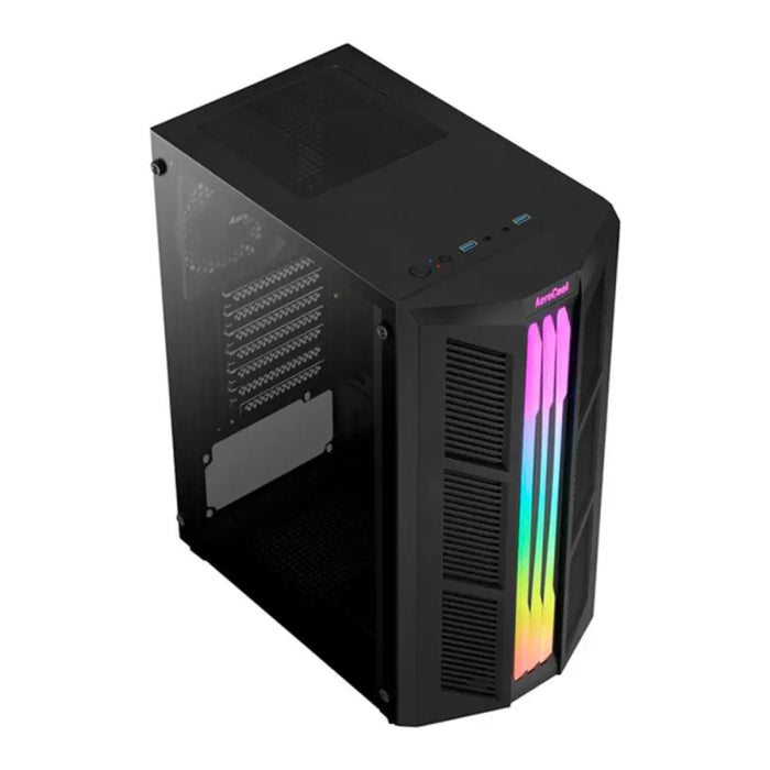 Micro ATX/ATX/ ITX Midtower Case Aerocool Prime Black RGB - Системни Единици<<<Компютър Мрежи и компоненти<<<Компютри|