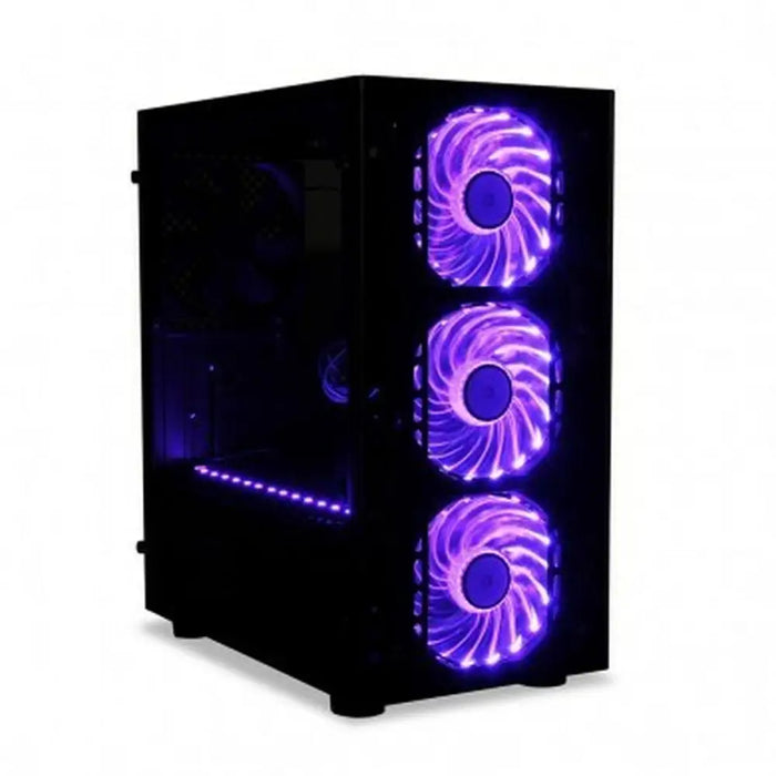 Micro ATX Midtower Case Ibox PASSION V4 Black Multicolour - Системни Единици<<<Компютър Мрежи и компоненти<<<Компютри|