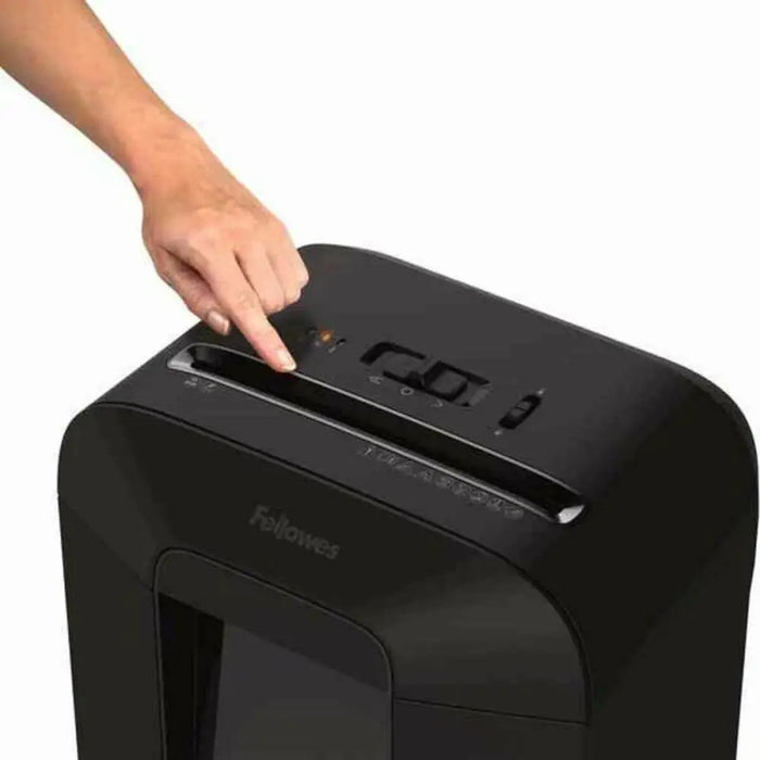Micro-Cut Paper Shredder Fellowes LX85 19 L 4 x 40 mm 12 Sheets Black - Електроника Периферни и резервни