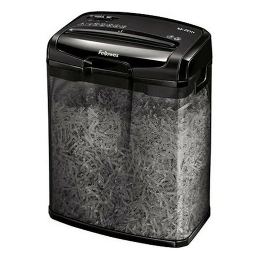 Micro-Cut Paper Shredder Fellowes M-7CM 13 L 7 Sheets Black - Електроника Периферни и резервни части<<<Компютри|
