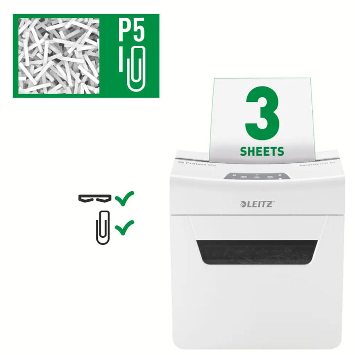 Micro-Cut Paper Shredder Leitz IQ 150 Autofeed P4 - Електроника Периферни и резервни части<<<Компютри|