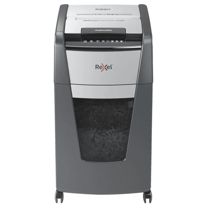 Micro-Cut Paper Shredder Rexel AutoFeed+ 225M 60 L - Електроника Периферни и резервни части<<<Компютри|