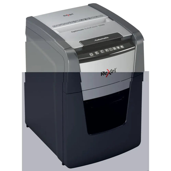 Micro-Cut Paper Shredder Rexel Optimum Auto+ 100M - Електроника Периферни и резервни части<<<Компютри|