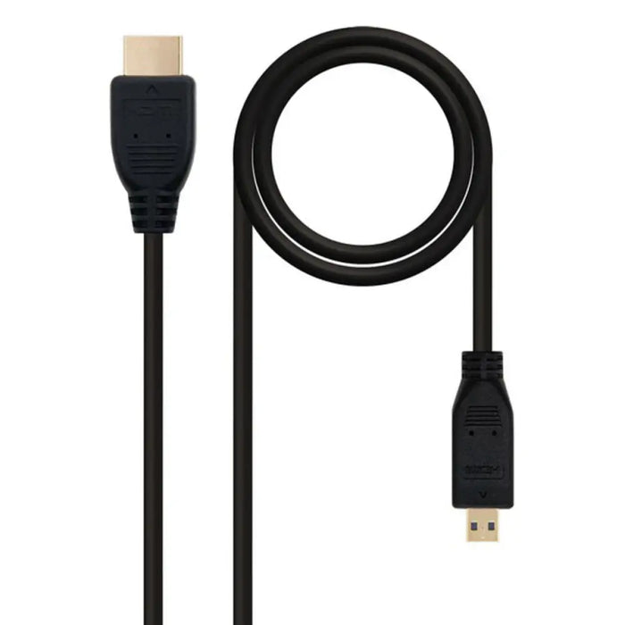 Micro HDMI Cable NANOCABLE 10.15.3502 1,8 m - Електроника Телевизори<<<Компютри| Електроника<<<BigBuy&&&Аудио и Видео