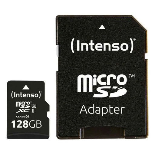 Micro SD Card INTENSO 3433491 128 GB - Компютър Мрежи и компоненти<<<Компютри| Електроника<<<BigBuy&&&Карти с