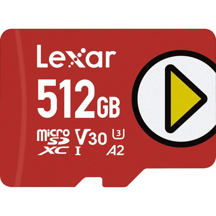 Micro SD Card Lexar LMSPLAY512G-BNNNG 512 GB - Компютър Мрежи и компоненти<<<Компютри| Електроника<<<BigBuy&&&Карти с