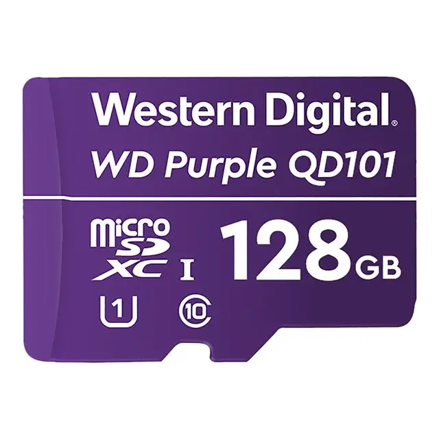 Micro SD Card Western Digital WD Purple SC QD101 128 GB - Памети SD<<<Памети<<<Компоненти<<<ALSO&&&Карти с