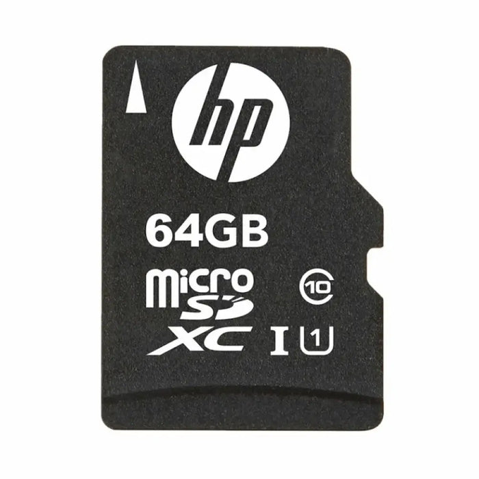 Micro SD Memory Card with Adaptor HP SDU64GBXC10HP-EF 64GB - Компютър Мрежи и компоненти<<<Компютри|