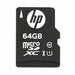 Micro SD Memory Card with Adaptor HP SDU64GBXC10HP-EF 64GB - Компютър Мрежи и компоненти<<<Компютри|
