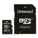 Micro SD Memory Card with Adaptor INTENSO 34234 UHS-I Premium - Компютър Мрежи и компоненти<<<Компютри|