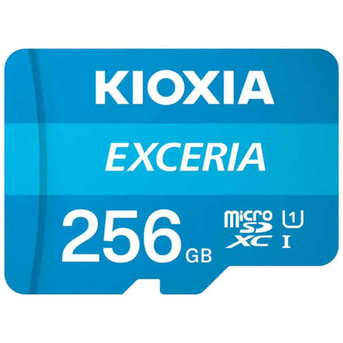Micro SD Memory Card with Adaptor Kioxia Exceria UHS-I Class 10 Blue - Компютър Мрежи и компоненти<<<Компютри|