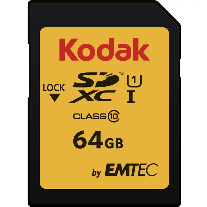 Micro SD Memory Card with Adaptor Kodak EKMSD64GXC10K 64 GB - Компютър Мрежи и компоненти<<<Компютри|