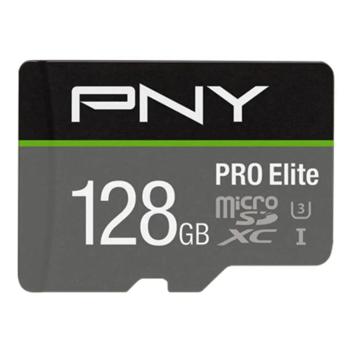 Micro SD Memory Card with Adaptor PNY P-SDU128V31100PRO-GE Pro Elite C10 128 GB - Компютър Мрежи и