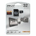Micro SD Memory Card with Adaptor PNY SDU32GBHC10HP-EF Class 10 32 GB - Компютър Мрежи и компоненти<<<Компютри|
