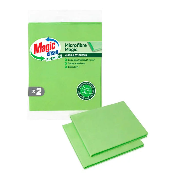 MICROFIBER TOWELS 2 PCS MAGIC CLEAN MAGIC CLEAN PREMIUM - Продукти за почистване<<<Домашни потреби<<<Кухня<<<Praktiker