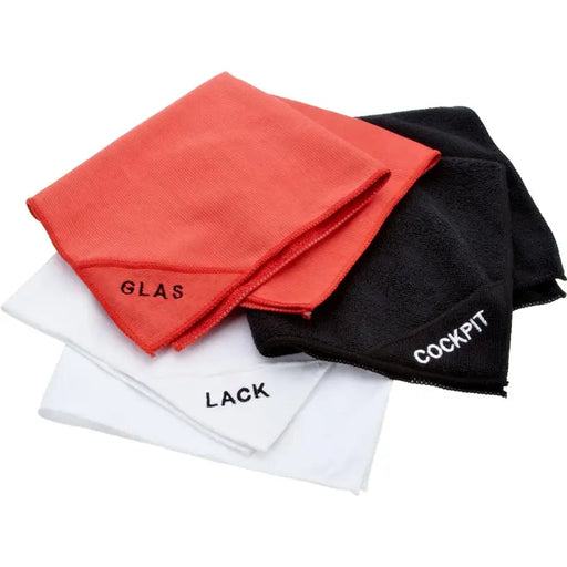 MICROFIBER TOWELS SET OF 3 NIGRIN - Вътрешно поддържане<<<Автокозметика и поддръжка<<<Авто и вело<<<Praktiker
