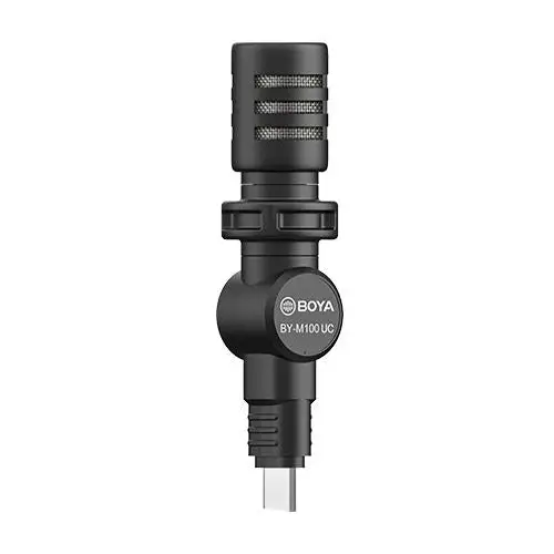Microphone BOYA BY-M100UC compact - Микрофони<<<Компютърна периферия<<<ValiAPI