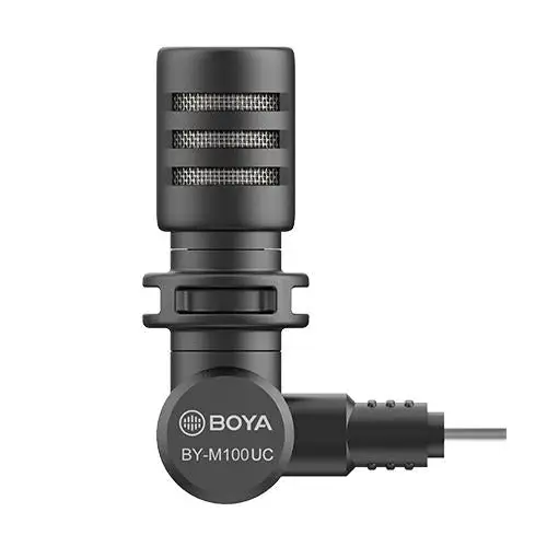 Microphone BOYA BY-M100UC compact - Микрофони<<<Компютърна периферия<<<ValiAPI