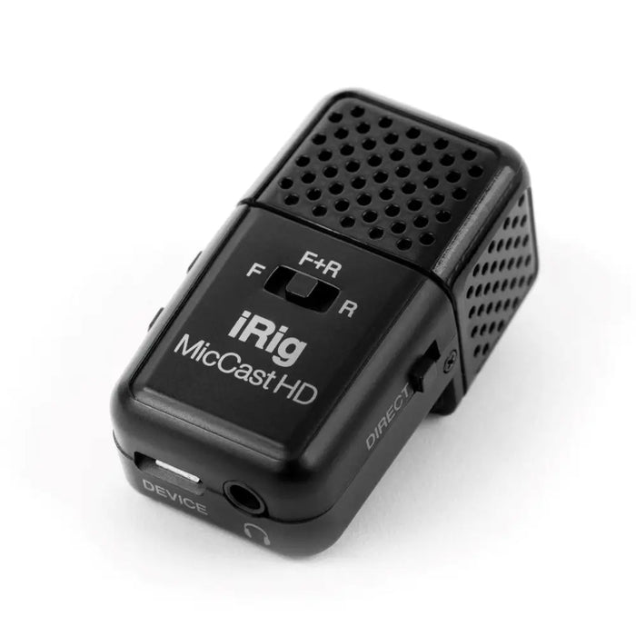 Microphone IK Multimedia IP-IRIG-CASTHD-IN Black - MicrophonesMIS-MIK<<<Microphones