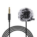 Microphone Jack Puluz 1.5m jack 3.5mm PU424 - Lavalier<<<Microphones<<<Audio<<<InnproXML
