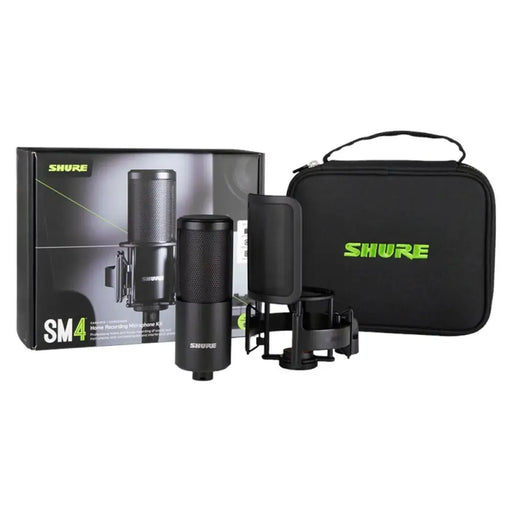 Microphone Shure SM4-K-KIT Black - Микрофони и слушалки<<<Електроника Периферни и резервни части<<<Компютри|