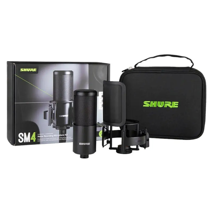 Microphone Shure SM4-K-KIT Black - Микрофони и слушалки<<<Електроника Периферни и резервни части<<<Компютри|