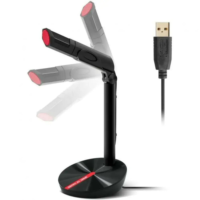 Microphone Spirit of Gamer MIC-EKO Black Red - Електроника Периферни и резервни части<<<Компютри|